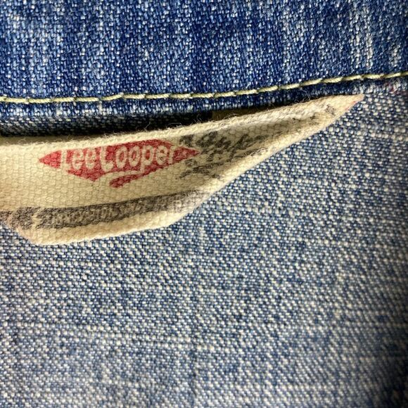 Vintage 90’s Lee Cooper Workwear Denim Jacket Larger - Picture 6 of 11